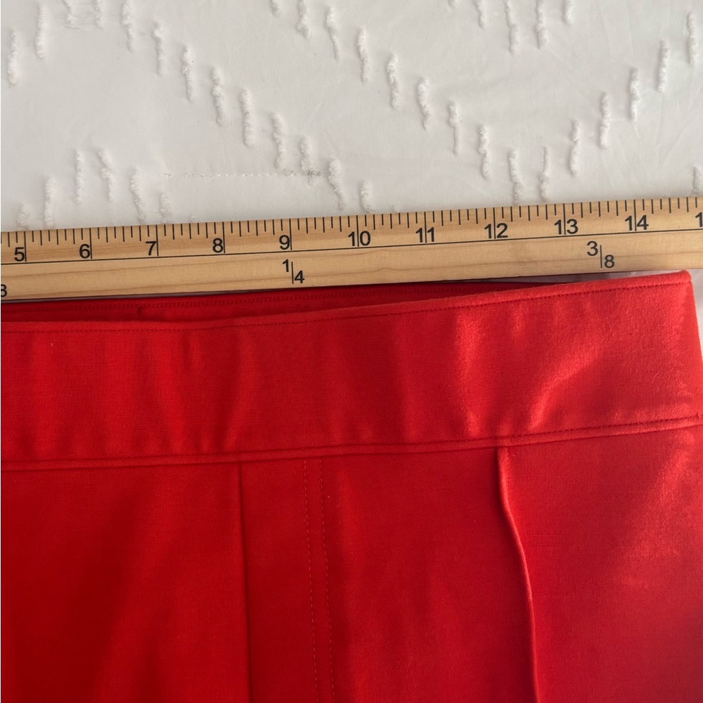 SPANX AIR ESSENTIALS WIDE LEG PANTS LIGHTWEIGHT BREATHABLE FLAT FRONT SZ L - Picture 8 of 14